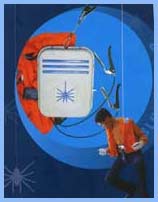 Personal escape device "Green Spider" designed for high-rise building evacuation