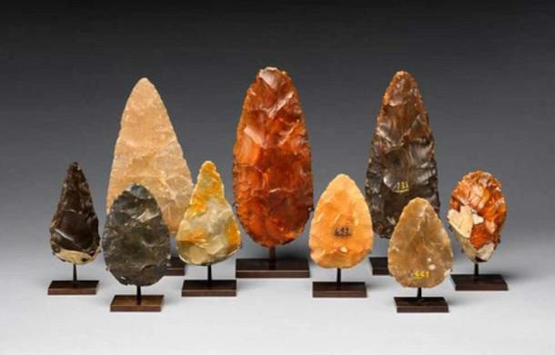 Acheulean tools were found at multiple sites in the Aegean Islands