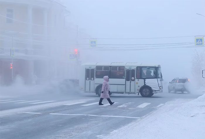 Yakutsk is one of the northernmost cities in Russia