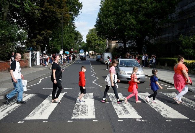 Abbey Road located in London, England