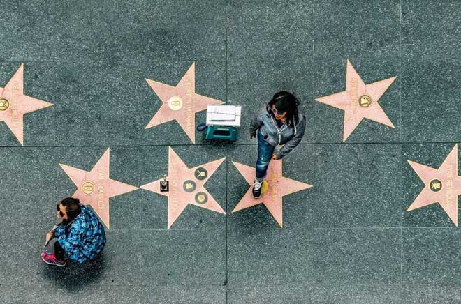 Hollywood Walk of Fame is located in Los Angeles, USA