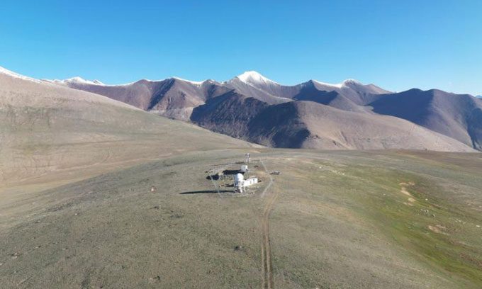Muztagh Observatory on the Pamir Plateau in Xinjiang.