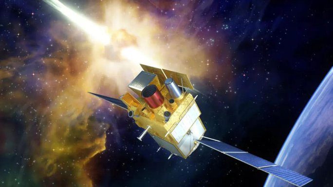 Graphic depiction of the new China-France space observatory warrior