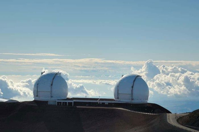 Observatory on Mauna Kea.