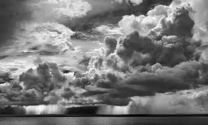 The cone-shaped Tiwi Islands play a crucial role in the daily formation of thunderstorms.