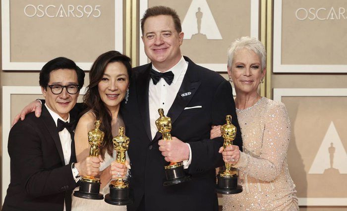 2023 Oscar-winning cast.