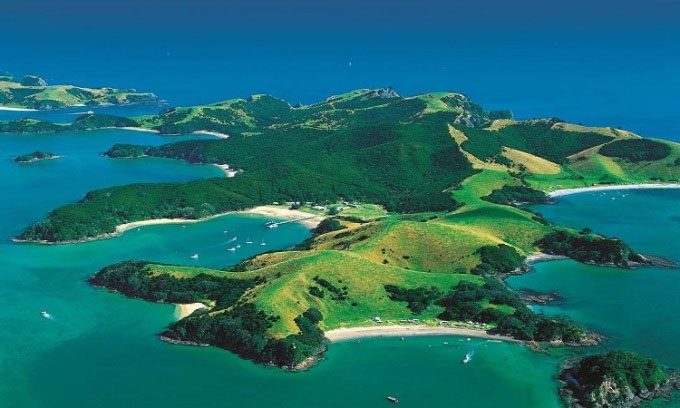 North Island of New Zealand.