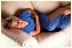 Frequent abdominal pain, check for signs of ovarian cancer