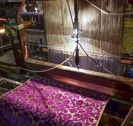 Hand weaving requires a series of complex activities that increase production time.