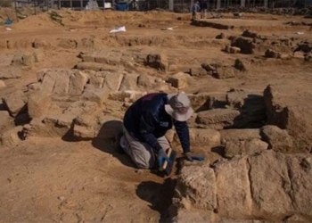 discovery of more than 60 ancient roman tombs in gaza 124719