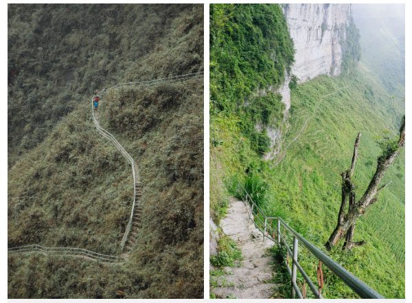 The path down to the White Cliff