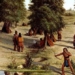 explaining the issue of animals eating other species before evolution like today 125151