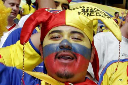 Ecuador fans during World Cup 2006