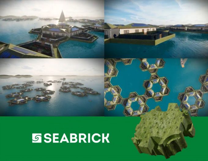 SeaBrick could provide a revolutionary building solution on the ocean.