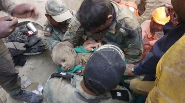 Rescue team successfully saves 18-month-old boy from over 18m deep well