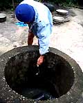 Contaminated water well in Go Ca