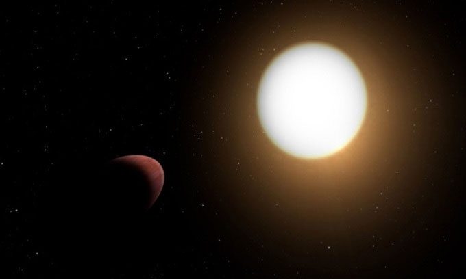 The ball-shaped planet WASP-103b.
