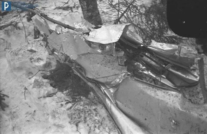 Crash site.