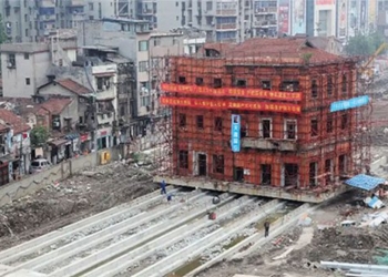 how to build a 5 storey building with 7 6 tons of soundproofing to move to a new location while maintaining the original condition 125245