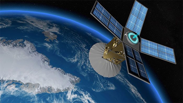  The satellite Internet service race has a new player. 