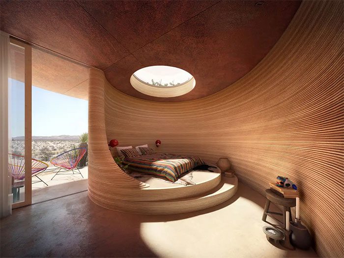 Without 3D printing, these curved structures are "nearly impossible to build"