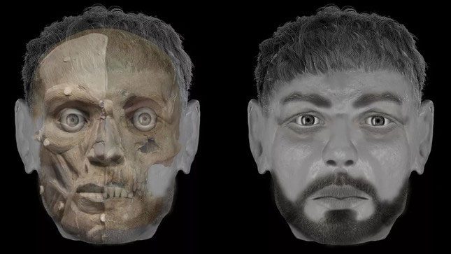 Reconstruction of the victim in the Cittiglio murder case