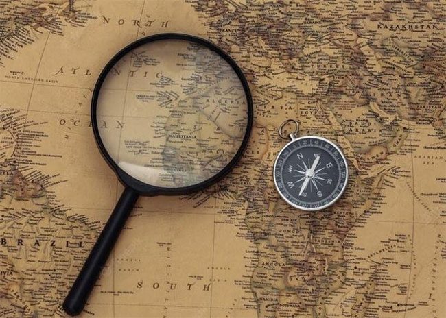 The invention of the magnifying glass is an application of optics.