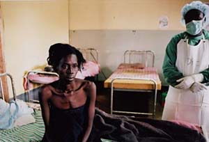 Ebola Fever Patient