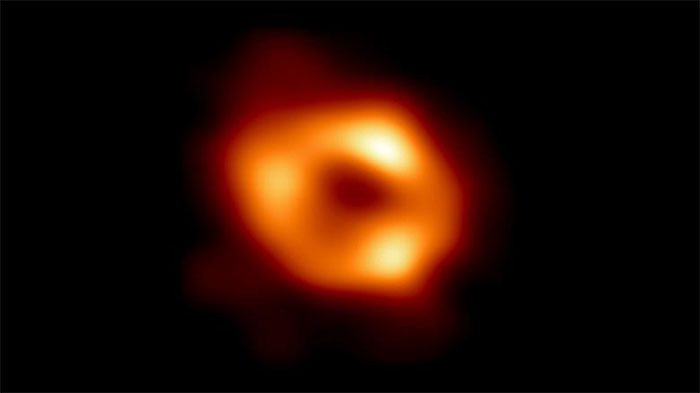 The first image of Sagittarius A*, the supermassive black hole at the center of our galaxy