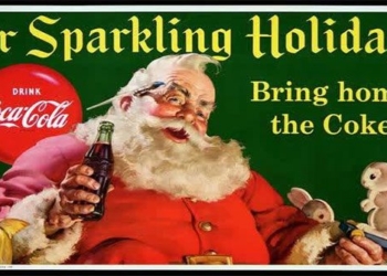 making it clear the news about everyone in the house knows that santa claus is actually a creation of coca cola 124907
