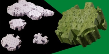 manufacturing floating bricks allowing construction on water 126013