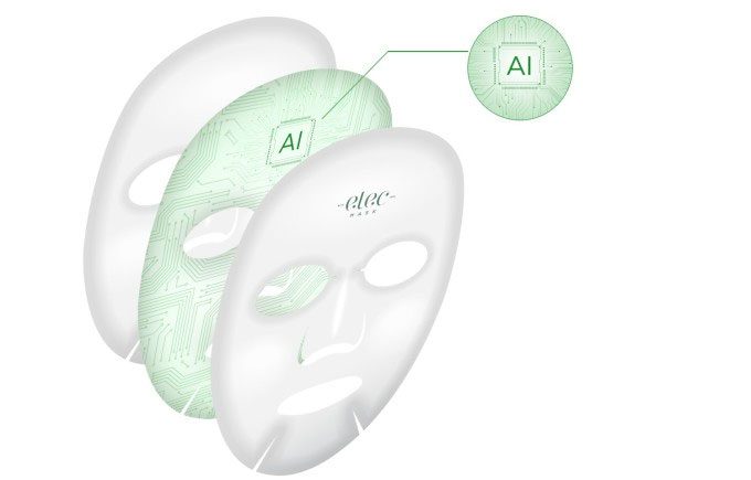 Design of the smart mask developed by the team.