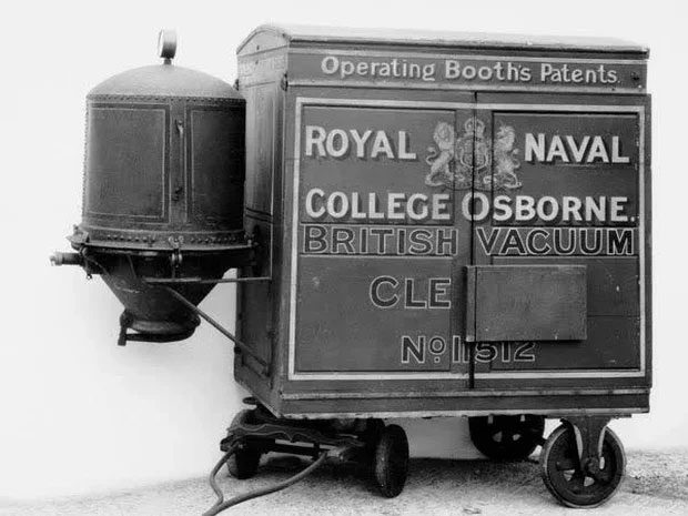 The first vacuum cleaner was launched in 1901.