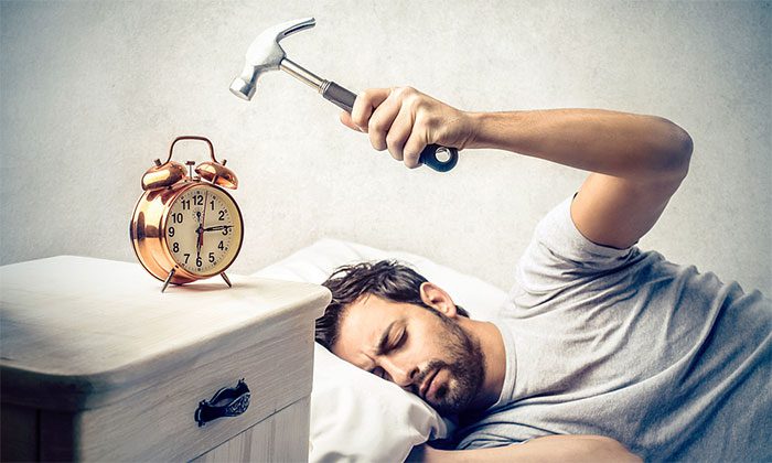 Waking up early isn't always good!