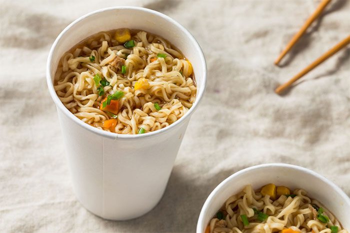 When consuming instant noodles, individuals should pay attention to the salt content in this food.