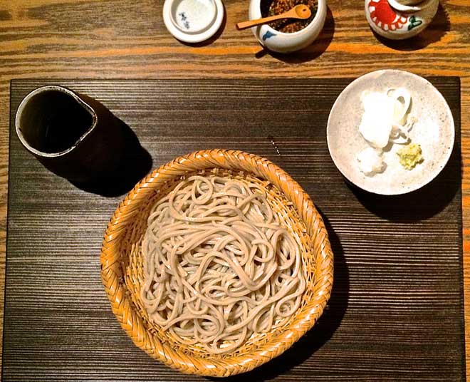 Soba noodles