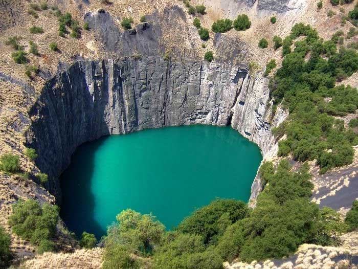 Kimberly diamond mine in South Africa.