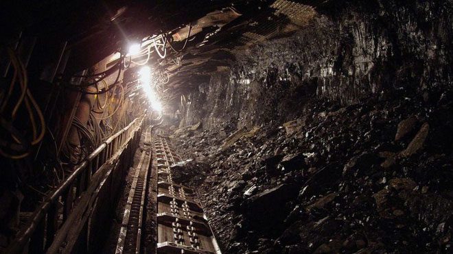A coal mine in western Virginia, USA