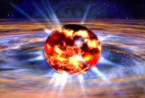 Energy radiation of neutron stars