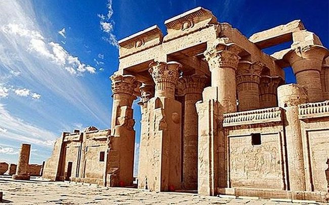 The ancient Esna Temple