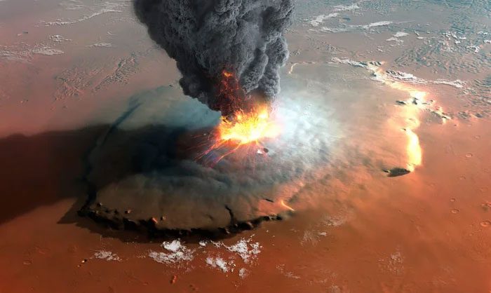 Mars has mountains taller than Earth due to its significantly lower gravity.