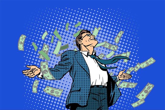 Looking at a person's income cannot determine if they are a genius.
