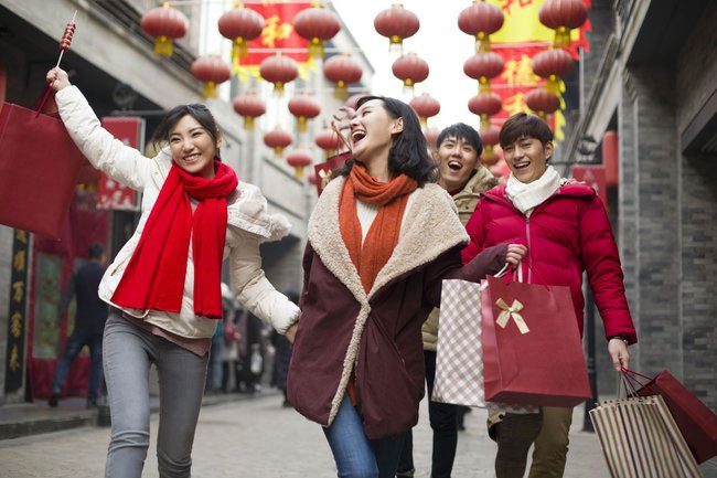 Chinese people believe that the numbers 6 and 8 are lucky numbers.