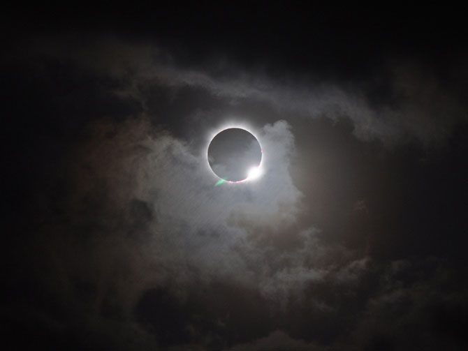 An annular solar eclipse observed from Australia