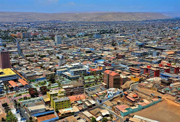 Driest place: Arica, Atacama Desert (Chile)