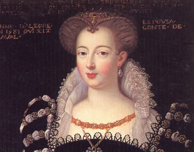 Portrait of Noblewoman Anne d'Alegre.
