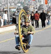one wheel bike 6598