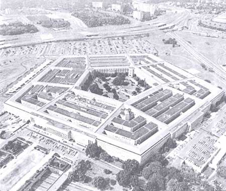 The Pentagon from above