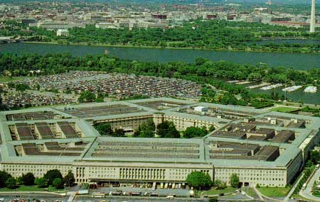The Pentagon with the Potomac River