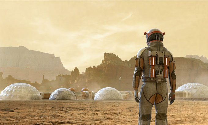 Astronauts on Mars will have to learn to live with high radiation and extreme temperatures.